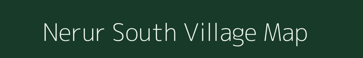 Nerur South village map in Tamil Nadu