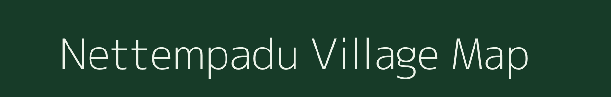 Nettempadu village map in Andhra Pradesh