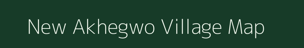 New Akhegwo village map in Nagaland