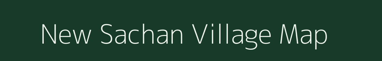 New Sachan village map in Mizoram