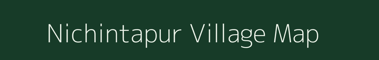 Nichintapur village map in West Bengal