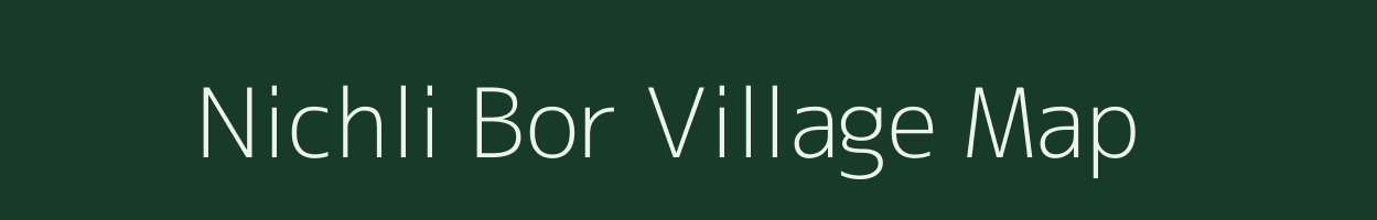 Nichli Bor village map in Rajasthan