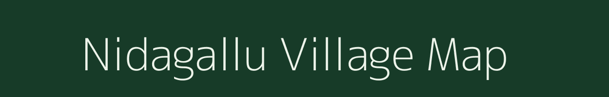 Nidagallu village map in Karnataka