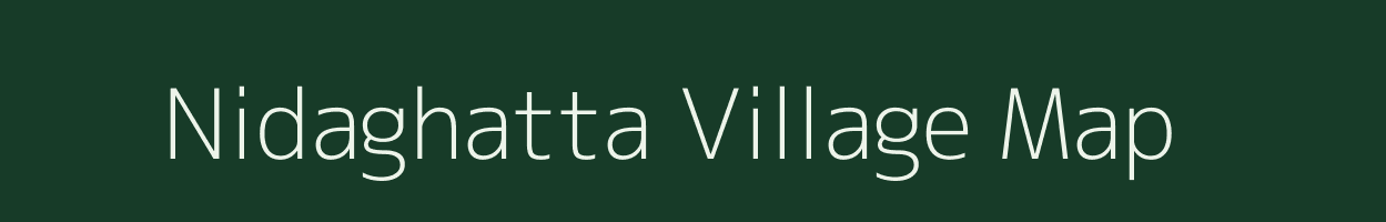 Nidaghatta village map in Karnataka