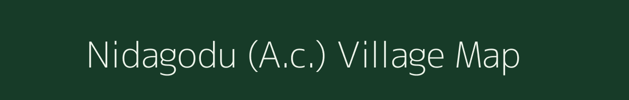 Nidagodu (A.c.) village map in Karnataka