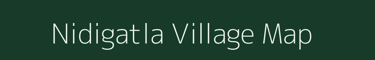 Nidigatla village map in Andhra Pradesh