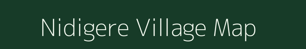 Nidigere village map in Karnataka