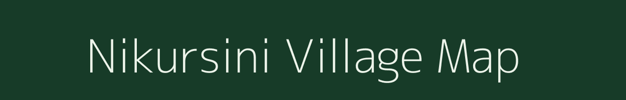 Nikursini village map in West Bengal