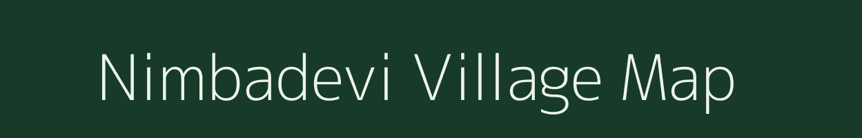 Nimbadevi village map in Maharashtra