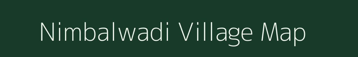 Nimbalwadi village map in Maharashtra