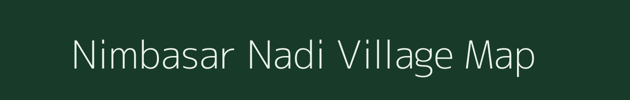 Nimbasar Nadi village map in Rajasthan