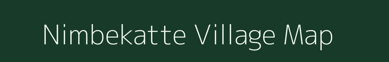 Nimbekatte village map in Karnataka