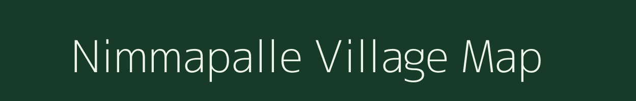 Nimmapalle village map in Andhra Pradesh