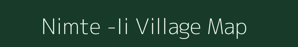 Nimte -Ii village map in Arunachal Pradesh