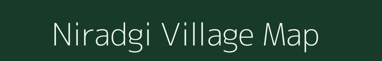 Niradgi village map in Karnataka