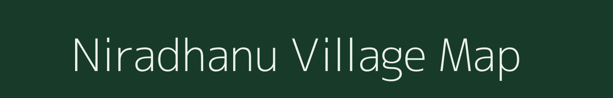 Niradhanu village map in Rajasthan