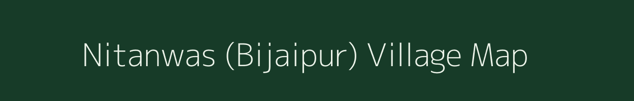 Nitanwas (Bijaipur) village map in Madhya Pradesh