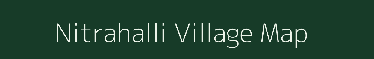 Nitrahalli village map in Karnataka