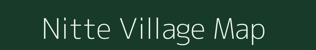 Nitte village map in Karnataka