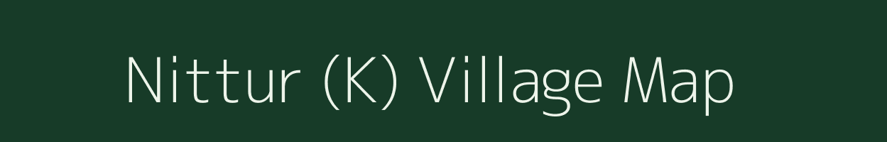 Nittur (K) village map in Karnataka