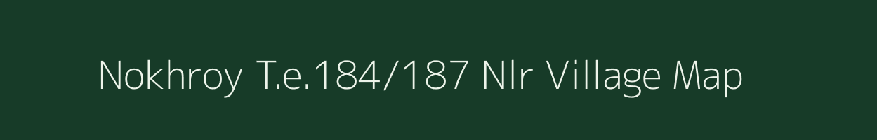 Nokhroy T.e.184/187 Nlr village map in Assam