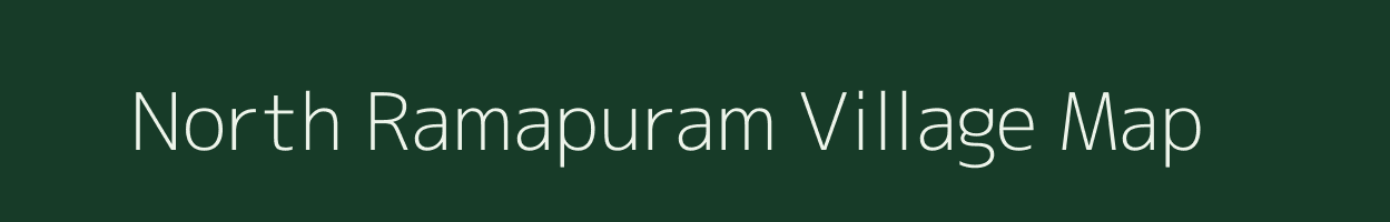 North Ramapuram village map in Andhra Pradesh