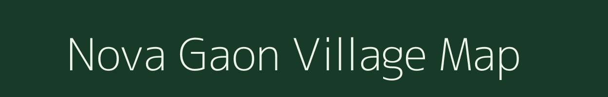 Nova Gaon village map in Uttar Pradesh