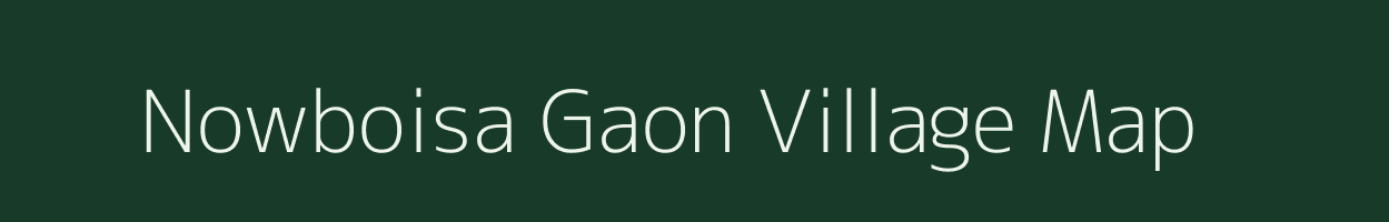 Nowboisa Gaon village map in Assam