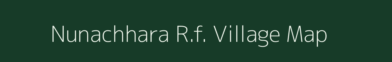 Nunachhara R.f. village map in Tripura