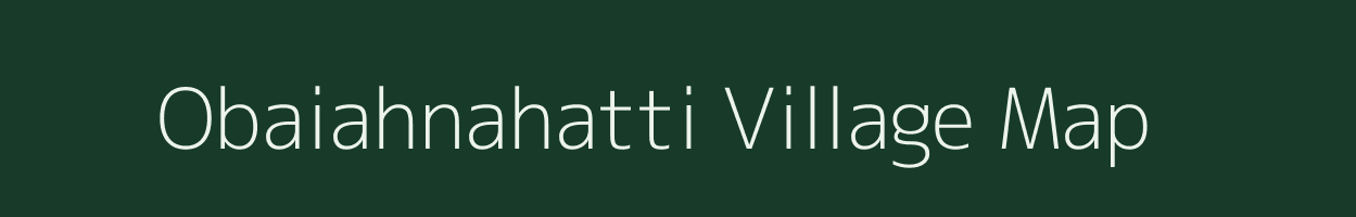 Obaiahnahatti village map in Karnataka