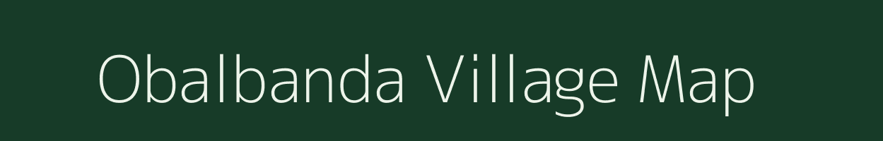 Obalbanda village map in Karnataka