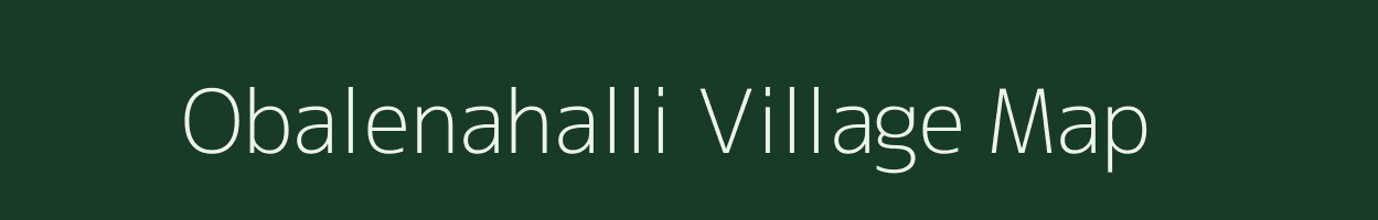 Obalenahalli village map in Karnataka