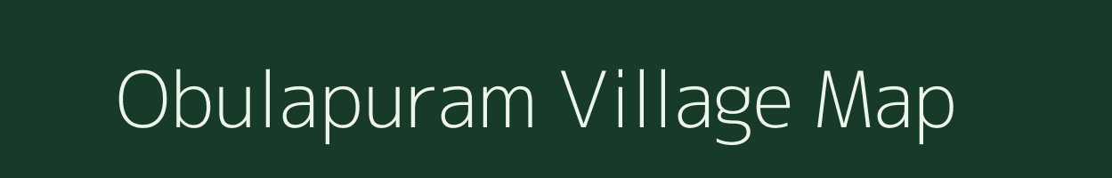 Obulapuram village map in Andhra Pradesh