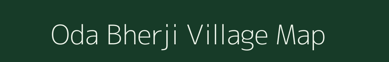 Oda Bherji village map in Rajasthan