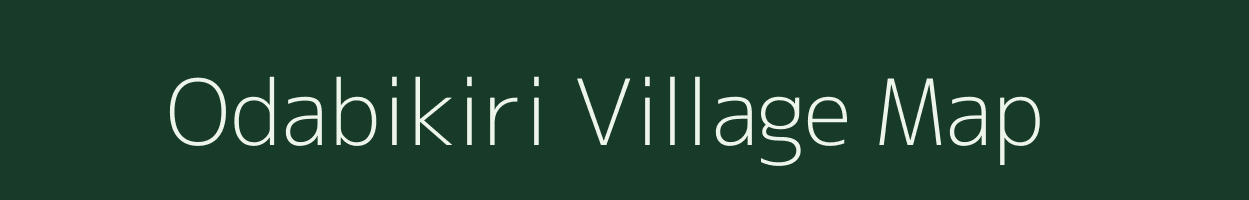 Odabikiri village map in Odisha