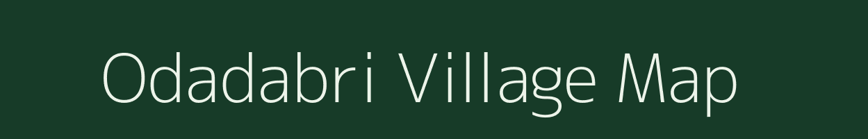 Odadabri village map in Chhattisgarh