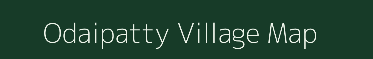 Odaipatty village map in Tamil Nadu