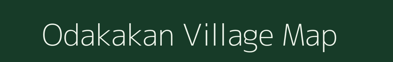 Odakakan village map in Chhattisgarh