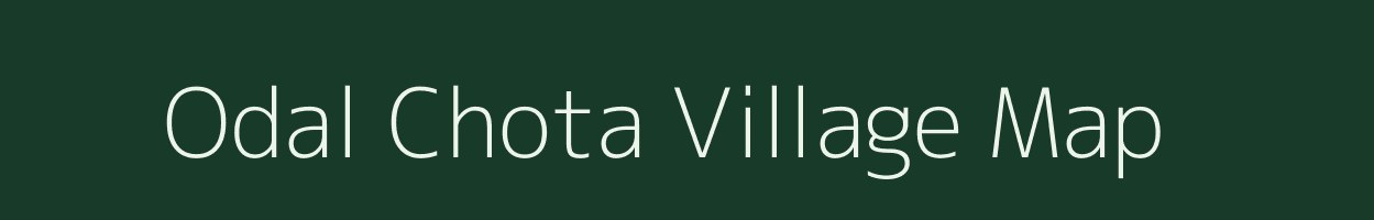 Odal Chota village map in Uttarakhand