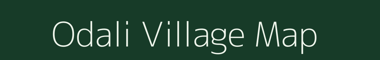 Odali village map in Uttarakhand