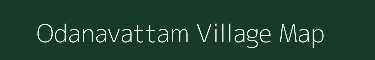 Odanavattam village map in Kerala