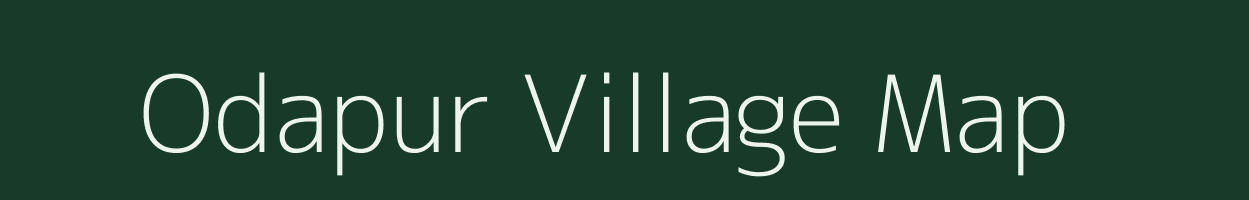 Odapur village map in Odisha