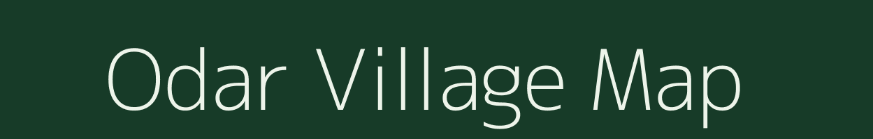 Odar village map in Goa