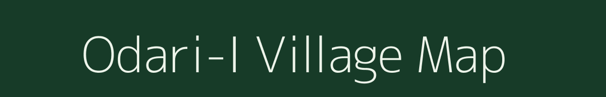 Odari-I village map in Madhya Pradesh