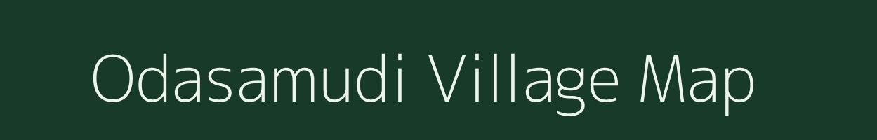 Odasamudi village map in Odisha