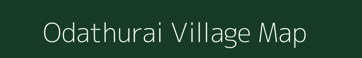 Odathurai village map in Tamil Nadu