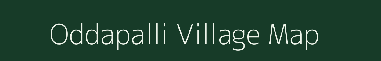 Oddapalli village map in Tamil Nadu