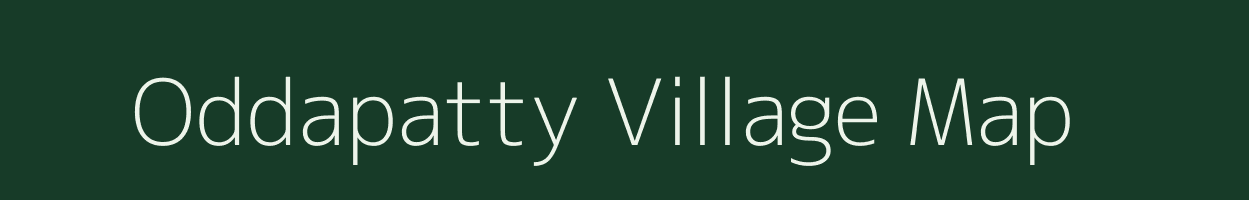 Oddapatty village map in Tamil Nadu