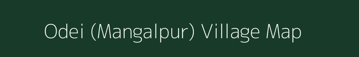 Odei (Mangalpur) village map in Odisha