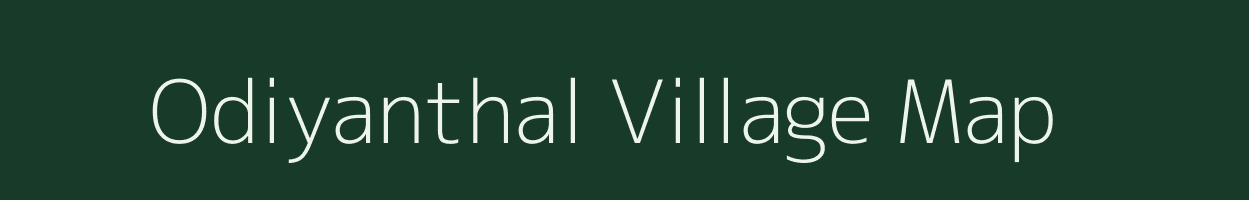 Odiyanthal village map in Tamil Nadu